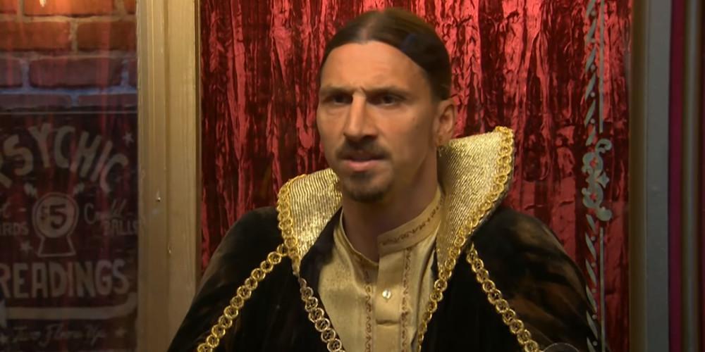 Ζλάταν Ιμπραΐμοβιτς: «Είμαι το καλύτερο μέντιουμ στο σύμπαν» [βίντεο]