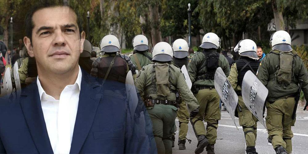 Στην Λέσβο με έναν «στρατό» από αστυνομικούς ο Τσίπρας για το Περιφερειακό Συνέδριο