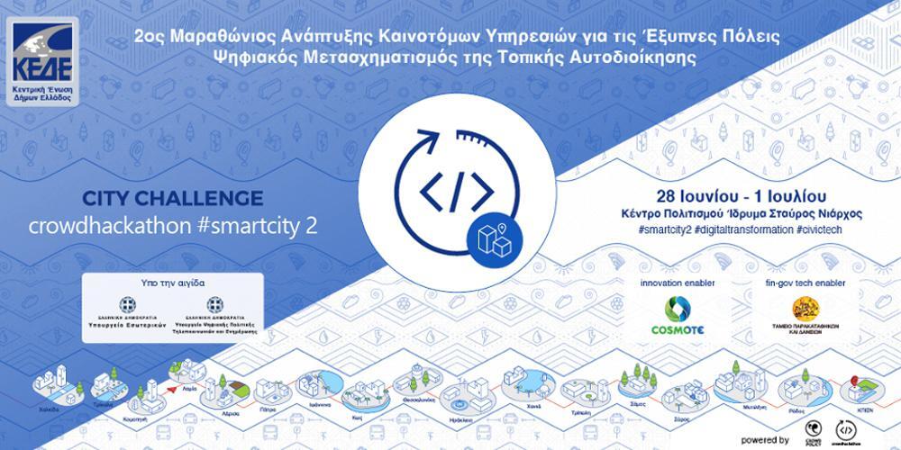 H COSMOTE στηρίζει το Μαραθώνιο Καινοτομίας της ΚΕΔΕ για «έξυπνες πόλεις»
