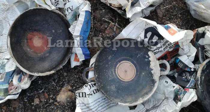 Η κατάσβεση της πυρκαγιάς αποκάλυψε αρχαιοκαπηλία!