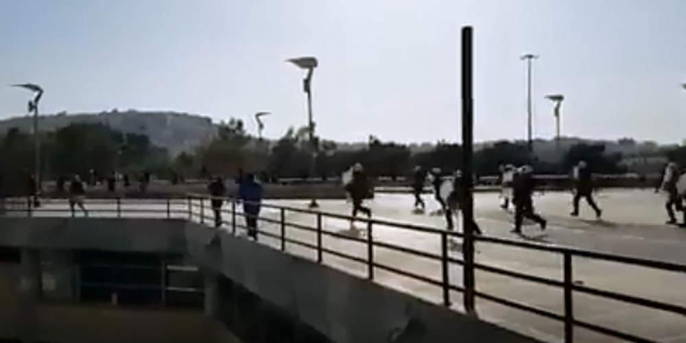 Χαμός στο ΣΕΦ: Επεισόδια πριν το τζάμπολ Ολυμπιακού-Παναθηναϊκού [βίντεο]