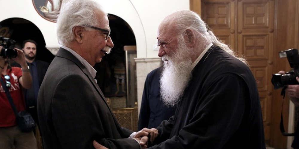 Συνάντηση Γαβρόγλου-Ιερώνυμου για εκκλησιαστική περιουσία και εκπαίδευση