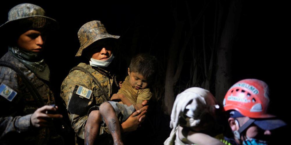 Απολογισμός-σοκ στην Γουατεμάλα: Πάνω από 65 οι νεκροί από το ηφαίστειο