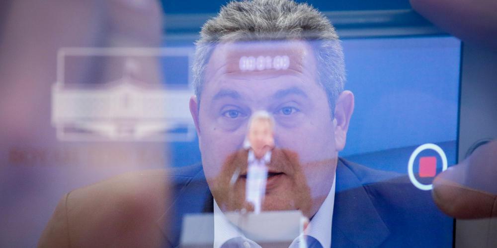 Έκτακτη συνέντευξη Τύπου στις 08:30 δίνει ο Πάνος Καμμένος