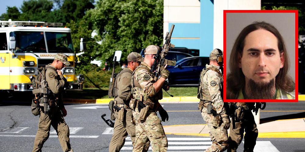 Αυτός είναι ο μακελάρης του Μέριλαντ – Σκότωσε 5 άτομα σε γραφεία εφημερίδας