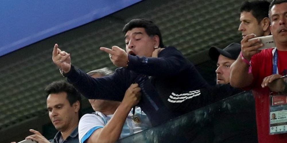 Μουντιάλ 2018: Αντιμέτωπος με αποκλεισμό ο Μαραντόνα από τη FIFA