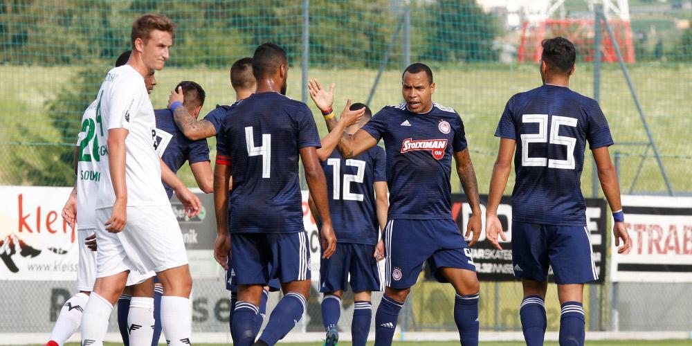 Φιλική νίκη με 3-0 του Ολυμπιακού επί της Βάτενς