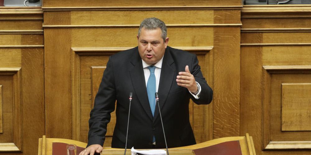Ασυναρτησίες Καμμένου: Με παραίτηση 101 βουλευτών μπλοκάρουμε τη συμφωνία