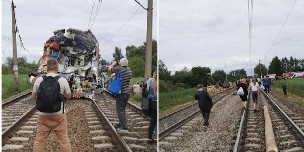 Ένας νεκρός από σύγκρουση τρένου με φορτηγό στην Πολωνία