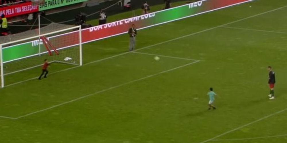 Τρομερό γκολ από τον γιο του Κριστιάνο Ρονάλντο!