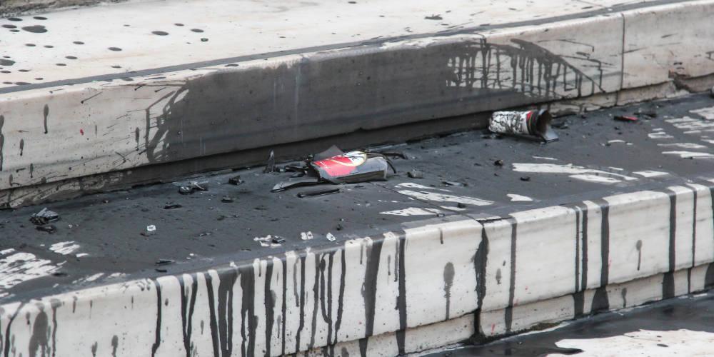 Επίθεση του Ρουβίκωνα στο υπουργείο Υποδομών