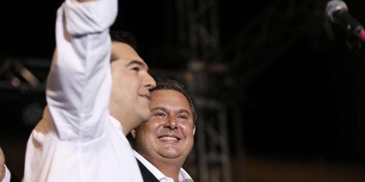 Τσίπρας-Καμμένος λύνουν τις διαφορές τους μέσω της τηλεόρασης