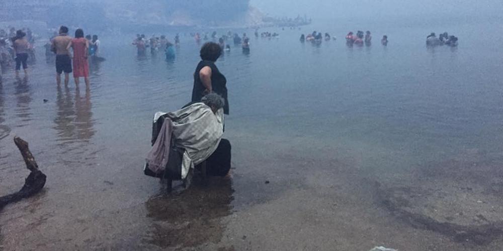 Εικόνες-σοκ από τον πύρινο εφιάλτη στην Αττική