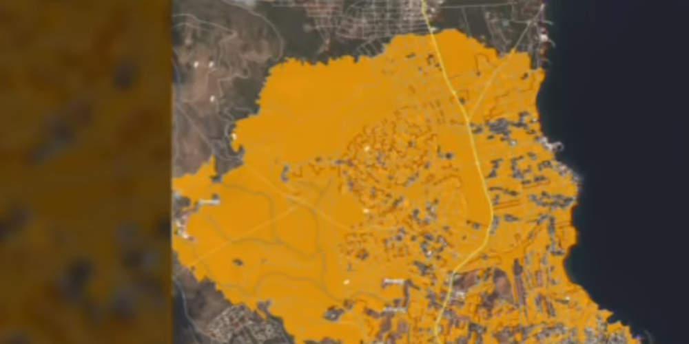 Συγκλονιστικό βίντεο: Οι καταστροφές που προκάλεσαν οι πυρκαγιές από δορυφόρο