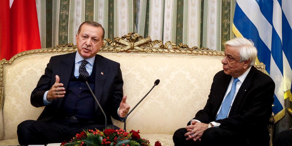 Ερντογάν σε Παυλόπουλο: Έτοιμοι να παρέχουμε κάθε είδους βοήθεια για τις πυρκαγιές