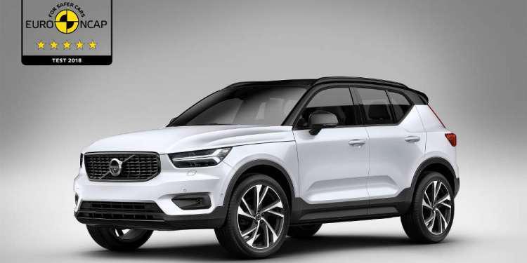 Ανώτατη διάκριση στις δοκιμές πρόσκρουσης EuroNCAP για το Volvo XC40