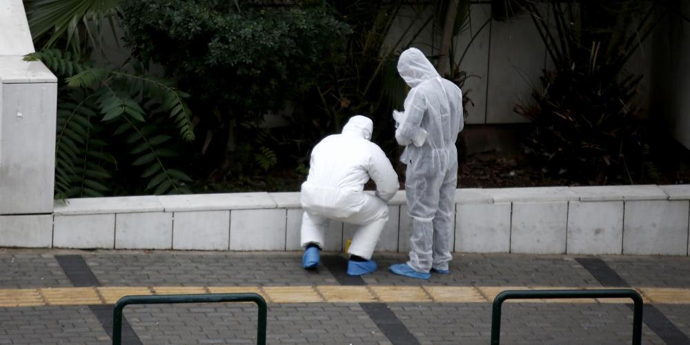 Ελεγχόμενη έκρηξη στο ύποπτο αντικείμενο στα δικαστήρια της Ευελπίδων