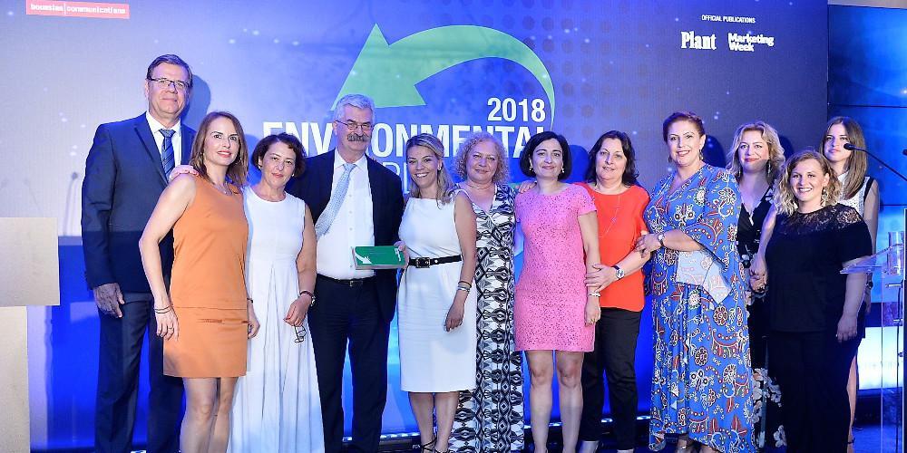 Με δύο χρυσά βραβεία τιμήθηκε η ΕΥΔΑΠ στα Environmental Awards 2018
