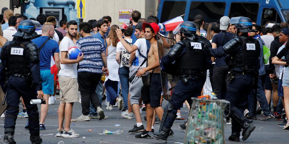 Σοβαρά επεισόδια στο Παρίσι πριν την έναρξη του τελικού του Μουντιάλ 2018 [βίντεο]