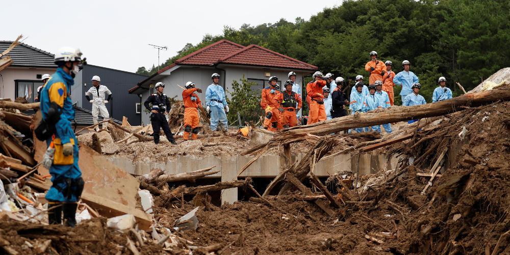Εκατόμβη νεκρών στην Ιαπωνία: 199 τα θύματα από την κακοκαιρία
