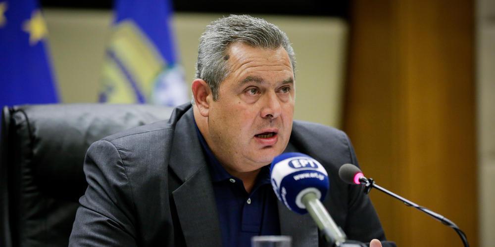 «Τα μαζεύει» ο Καμμένος: Καμία σύμπραξη με τους ανθέλληνες φασίστες του VMRO