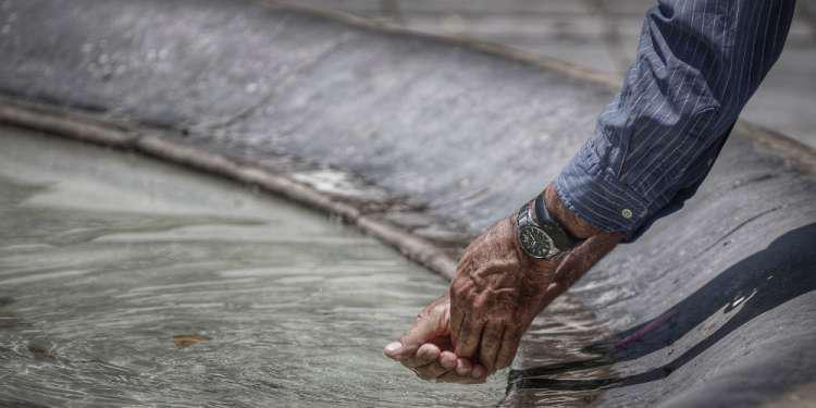άνθρωποι καύσωνες