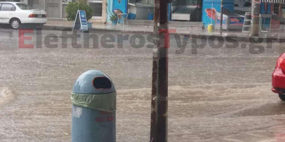 Ισχυρή μπόρα και χαλαζόπτωση στην Αθήνα – Έκτακτο δελτίο από την ΕΜΥ