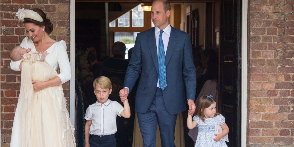 Τα πορτρέτα της βασιλικής οικογένειας από τη βάφτιση του Πρίγκιπα Λούις