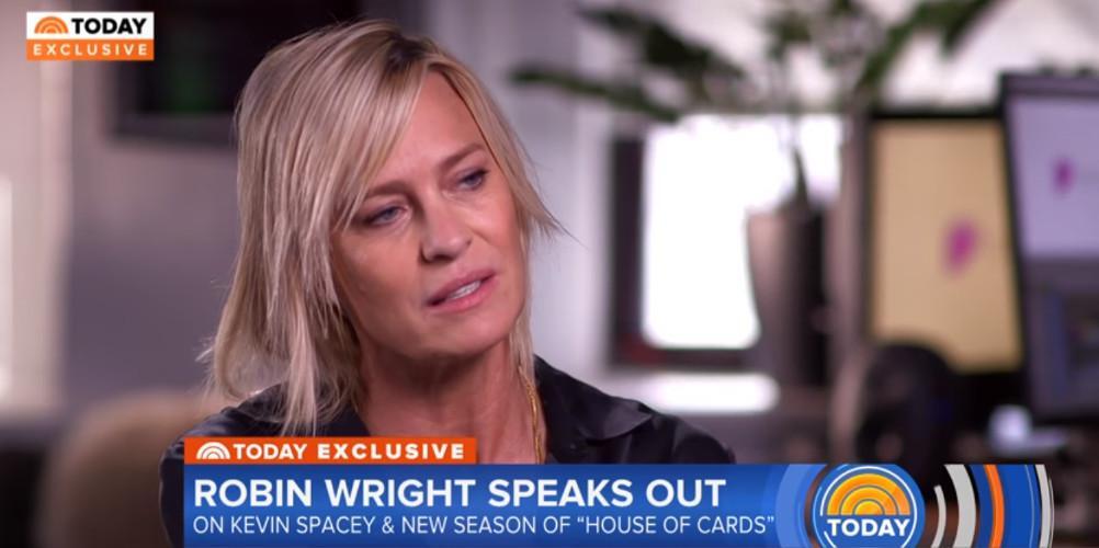 Η Ρόμπιν Ράιτ σπάει τη σιωπή της για τον Κέβιν Σπέισι [βίντεο]