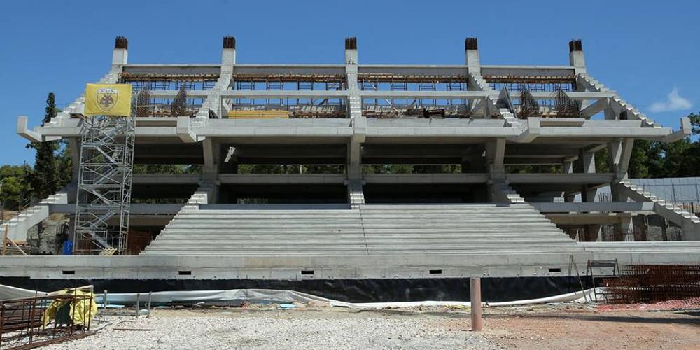 AEK: Εντυπωσιακά πλάνα από την ανέγερση της «Αγίας Σοφίας» [βίντεο]
