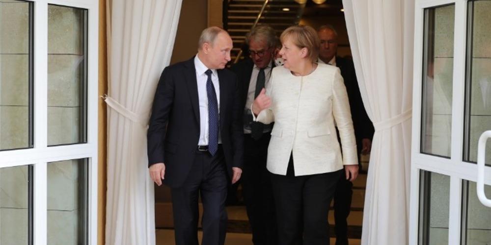 Νέα επικοινωνία Μέρκελ - Πούτιν για την κρίση στα σύνορα Λευκορωσίας