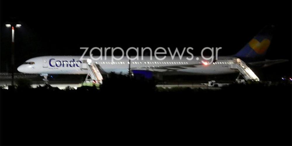 Λήξη συναγερμού στα Χανιά – Δεν βρέθηκαν εκρηκτικά στο αεροσκάφος