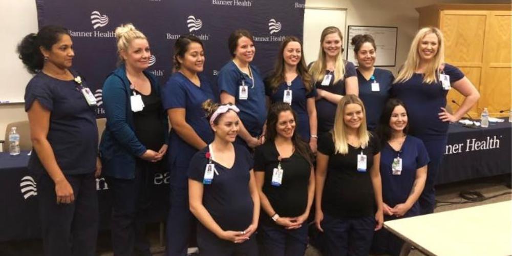 Απίστευτο: 16 νοσηλεύτριες έμειναν σχεδόν ταυτόχρονα έγκυες