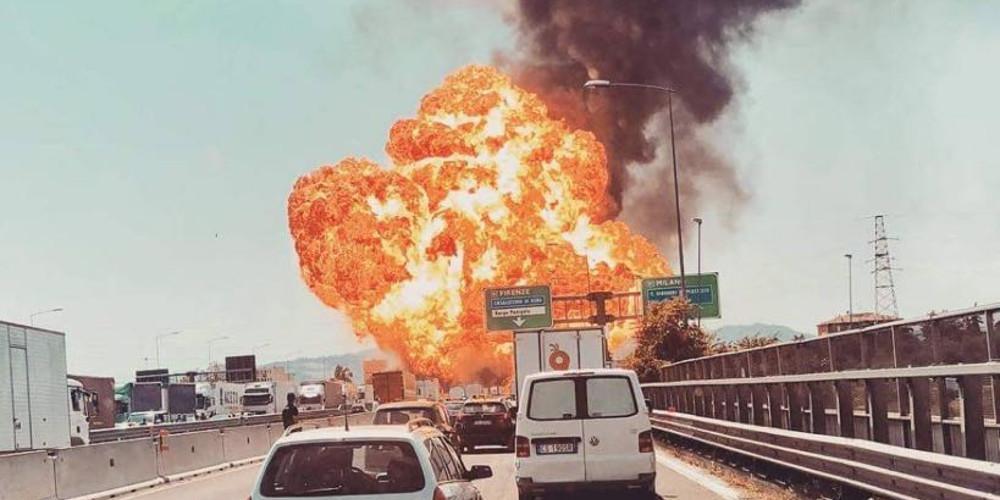 Μεγάλη έκρηξη στο αεροδρόμιο της Μπολόνια στην Ιταλία [εικόνες & βίντεο]