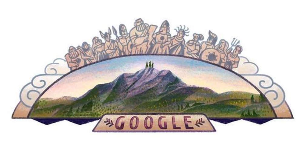 Αφιερωμένο στον Όλυμπο το σημερινό doodle της Google