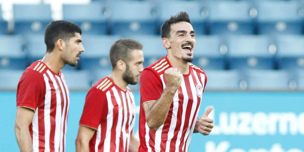 Europa League: Σαν σε προπόνηση ο Ολυμπιακός προκρίθηκε στα πλέι οφ - 3-1 την Λουκέρνη