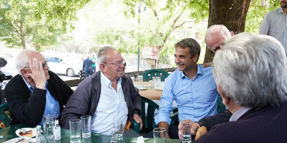 Δέσμευση Μητσοτάκη στους κτηνοτρόφους: Θα προστατεύσουμε τα ελληνικά προϊόντα [εικόνες & βίντεο]