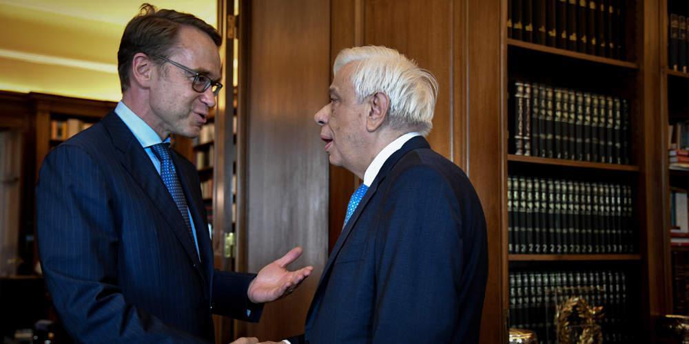 Παυλόπουλος σε Βάιτμαν: Ο λαός πλήρωσε δυσανάλογα για σφάλματα που δεν ήταν δικά του