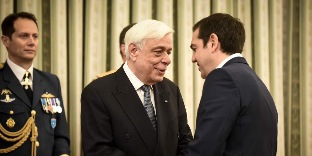 Στις 2 μ.μ. η ορκωμοσία της νέας κυβέρνησης από τον Πρόεδρο της Δημοκρατίας