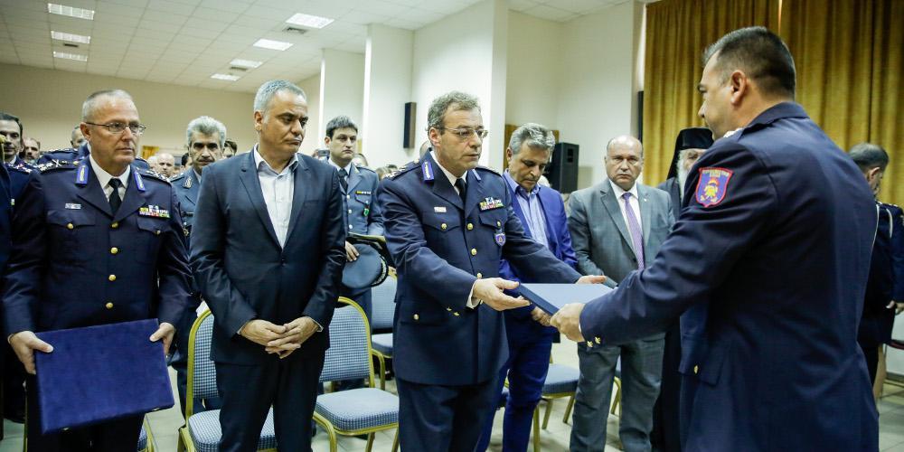 Έγινε η τελετή παράδοσης-παραλαβής της Πυροσβεστικής