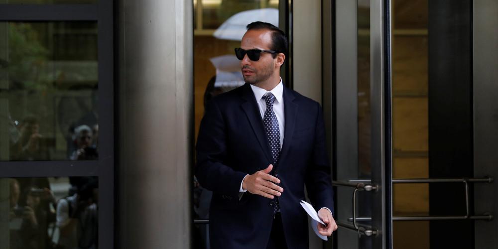 Ποινή φυλάκισης 14 ημερών στον πρώην σύμβουλο του Τραμπ, Γιώργο Παπαδόπουλο