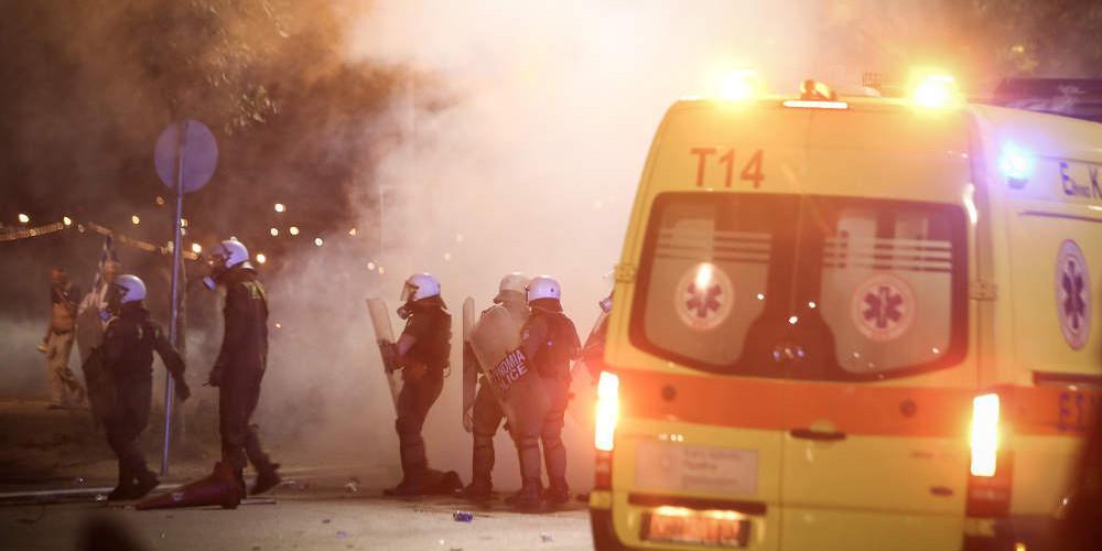 ΕΚΑΒ για τα επεισόδια στην ΔΕΘ: 68 τραυματίες οι 8 στο νοσοκομείο