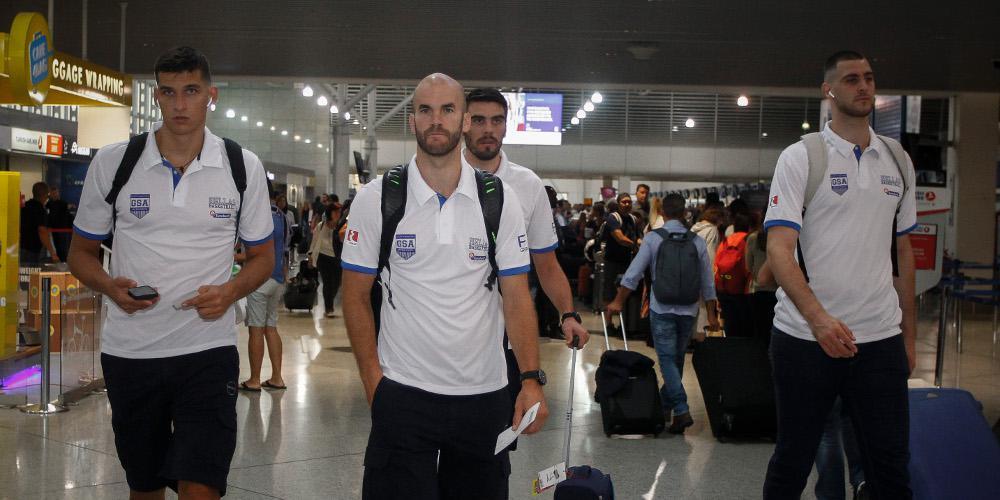 Αναχώρησε η εθνική μπάσκετ για το Παρίσι