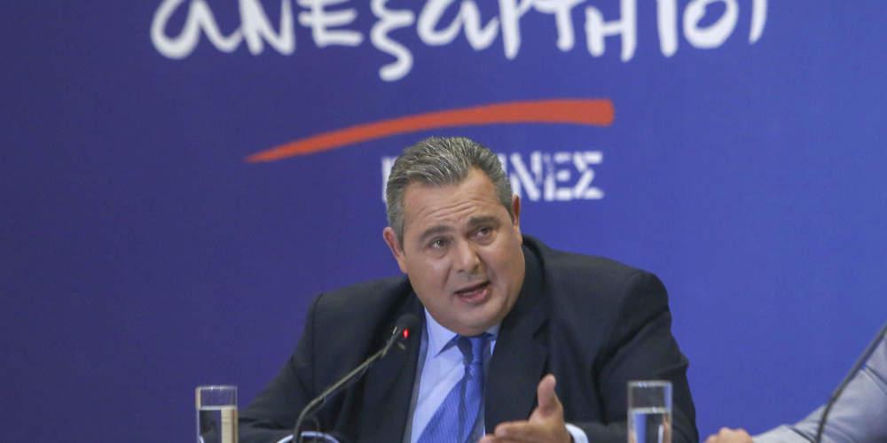 Αλλαγή: Στις 12:00 τελικά η συνέντευξη Τύπου του Καμμένου