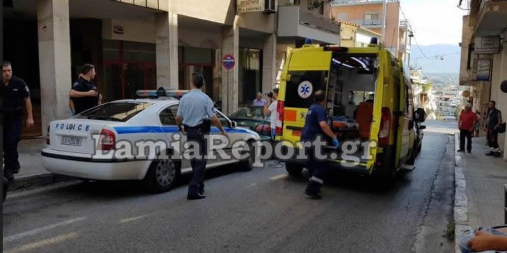 Βουτιά θανάτου στο κέντρο της πόλης στην Λαμία για 50χρονο