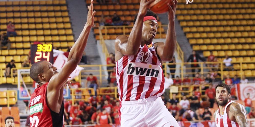 Όλα τα καλάθια του Ολυμπιακού στη δύσκολη «φιλική» νίκη επί της Χάποελ [βίντεο]