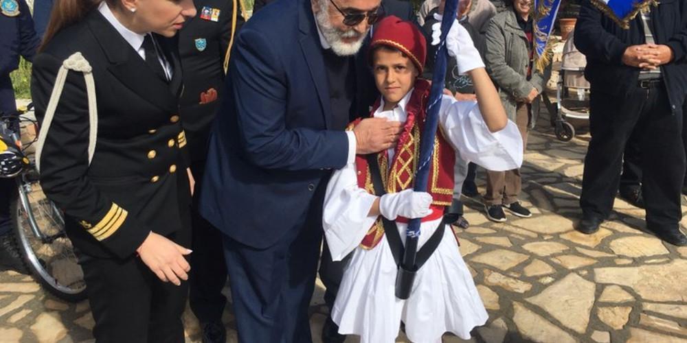 Αγιασμός σε σχολείο στους Αρκιούς, με έναν και μοναδικό μαθητή [βίντεο]