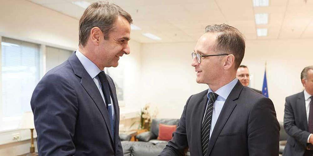 Μητσοτάκης σε Γερμανό ΥΠΕΞ: Η ΝΔ δεν θα ψηφίσει τη συμφωνία των Πρεσπών