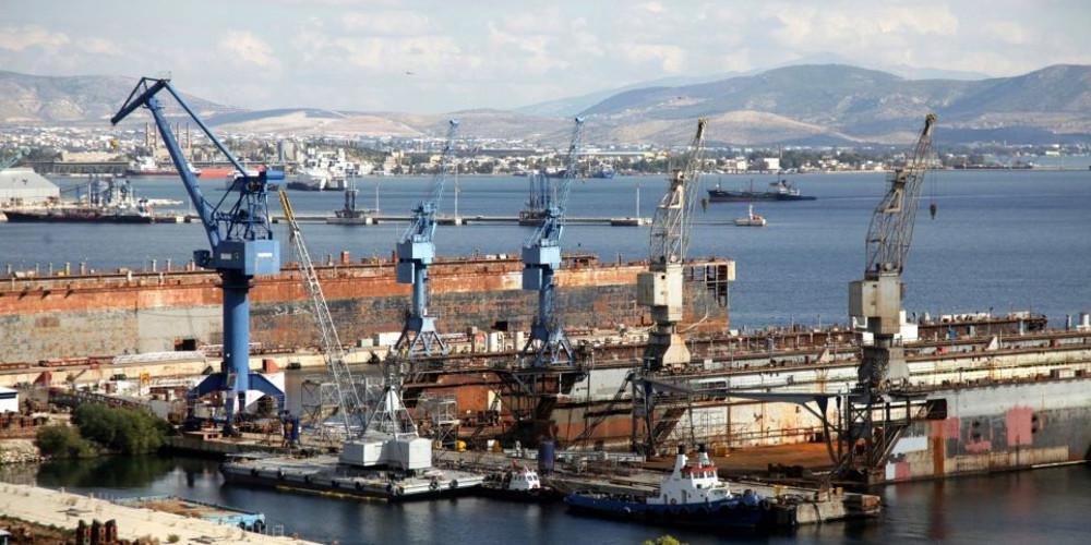 Βυθίστηκε δεξαμενή στα ναυπηγεία Ελευσίνας