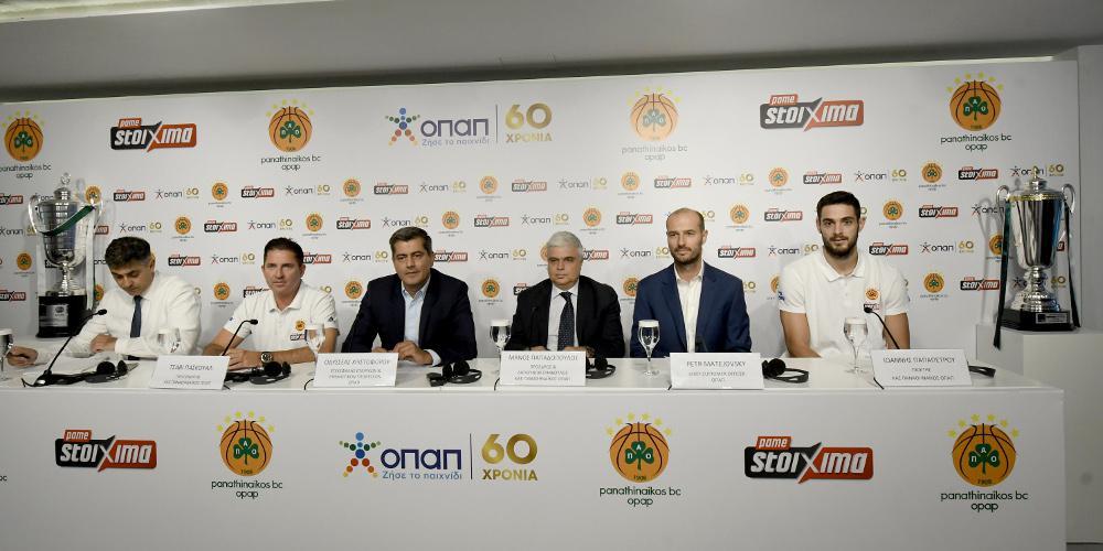 KAE Παναθηναϊκός και ΟΠΑΠ «έδωσαν τα χέρια» για ακόμη δύο χρόνια